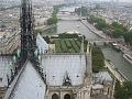 44 view of Paris from atop Notre Dame